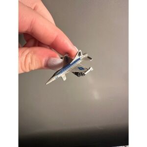 Micro Machine US Air Force‎ Fighter Jet Toy Airplane Blue White 43